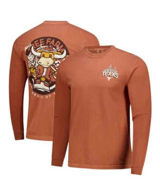 Men's Texas Orange Texas Longhorns Tree Farm Comfort Colors Long-Sleeve T-Shirt