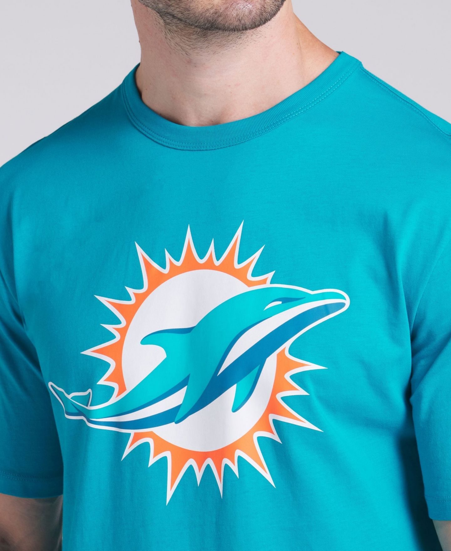 Мужская футболка Fanatics Aqua Miami Dolphins Field Goal Legacy — фото 7