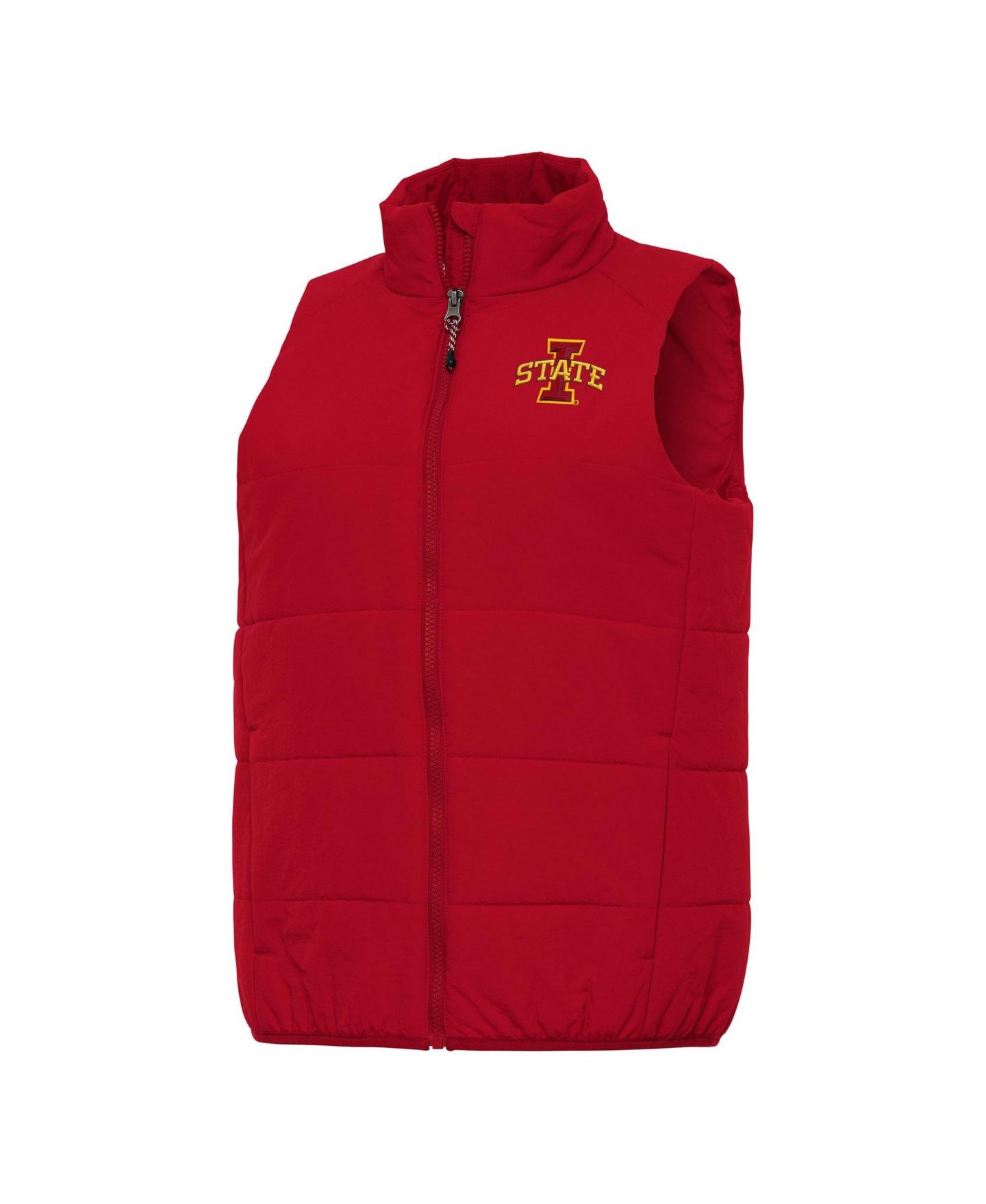 Женский жилет Antigua Red Iowa State Cyclones Experience Full-Zip — фото 1