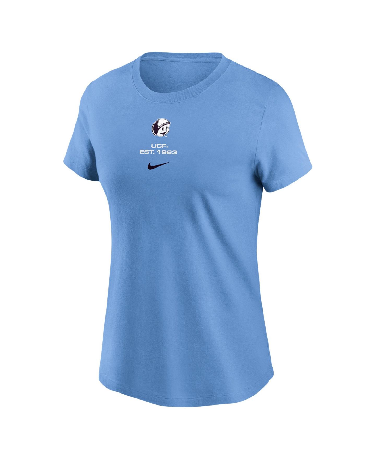 Женская футболка Nike Light Blue UCF Knights 2026 Space Game — фото 1