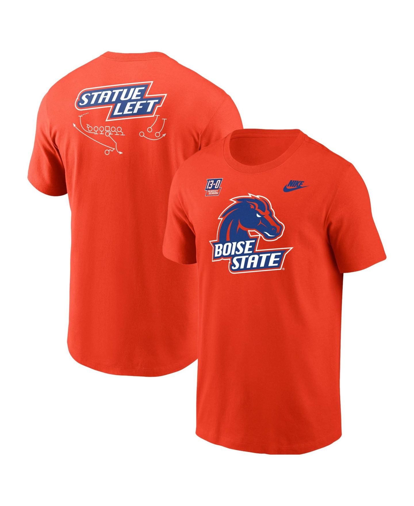 Мужская футболка Nike Orange Boise State Broncos Fiesta Bowl 20th Anniversary — фото 1