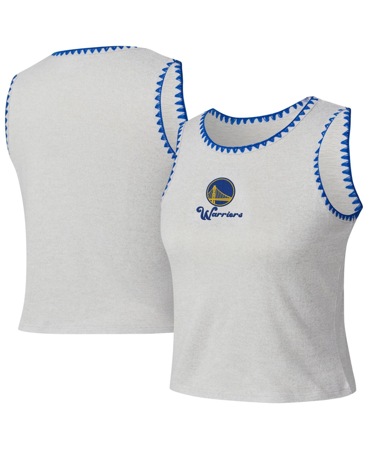 Женский топ Concepts Sport Gray Golden State Warriors Neptune Hacci Knit — фото 1
