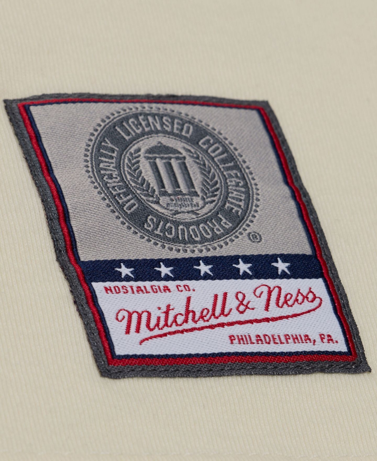 Мужская футболка Mitchell & Ness Mitchell Ness Cream Tennessee Volunteers Oversized Heritage Hue — фото 5