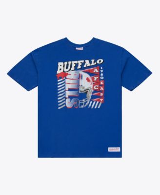 Men's Mitchell Ness Royal Buffalo Bills Core Essentials Street Graphic T-Shirt