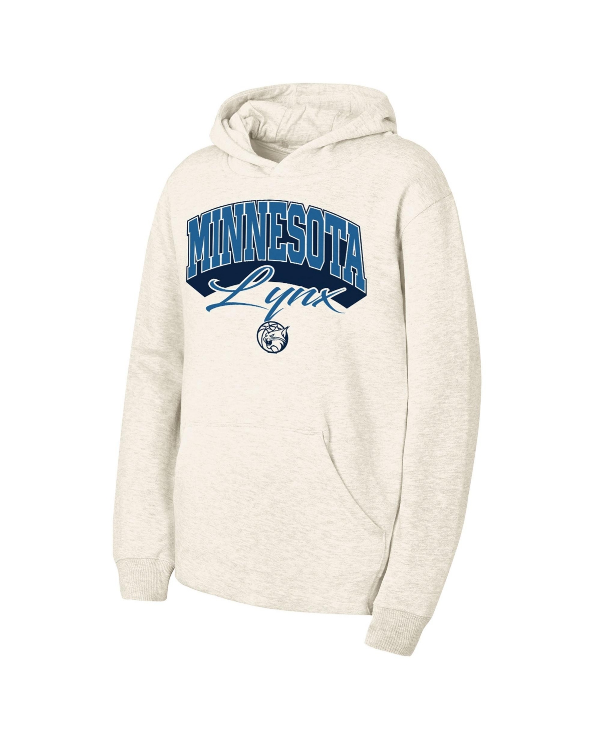 Outerstuff Big Boys' and Girls' Natural Minnesota Lynx Powerful Fleece Hoodie - Natural