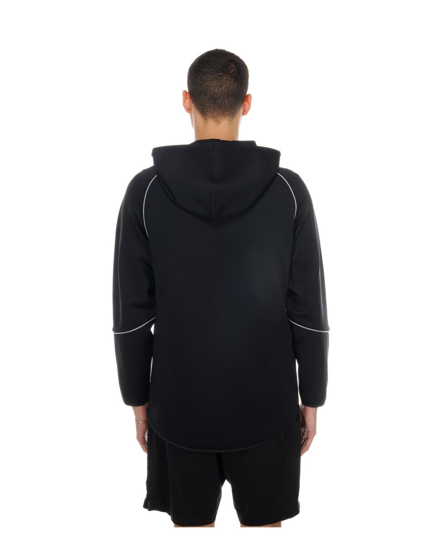 Мужское худи New Era Black Chicago Bears Combine Authentic Raglan Full-Zip — фото 2