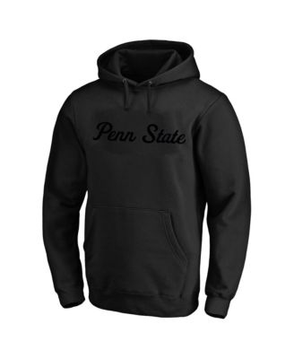 Men's Black Penn State Nittany Lions Big Tall Tonal Hoodie