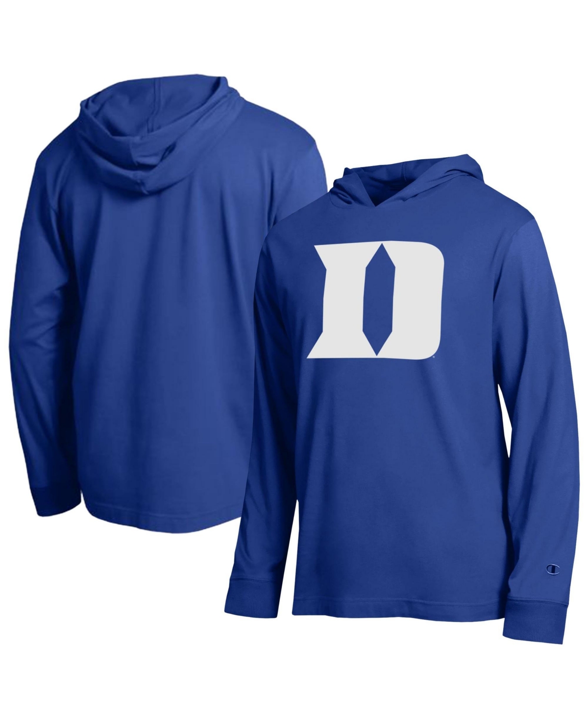 Champion Men's Royal Duke Blue Devils Tonal All-Star Long-Sleeve Hooded T-Shirt - Royal