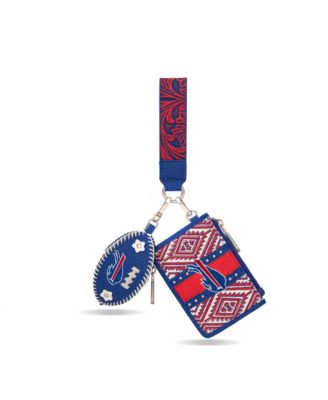 Women's Buffalo Bills Wallet Football Charm Wristlet