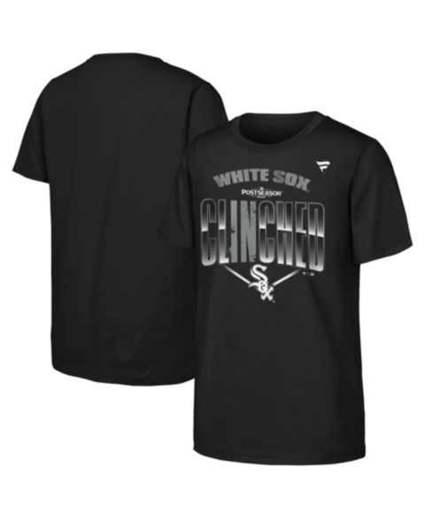 Детская футболка Fanatics Black Chicago White Sox 2026 MLB Postseason Locker Room