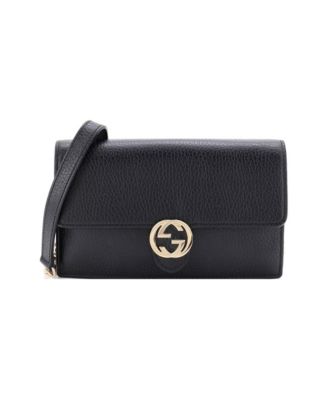 Interlocking Wallet on Chain Leather