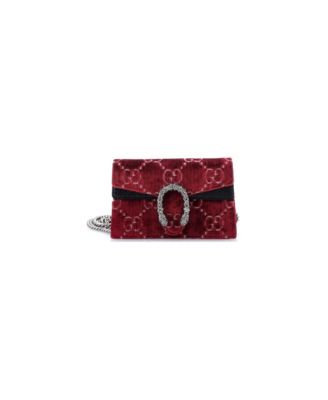 Super Mini Dionysus Bag GG Velvet