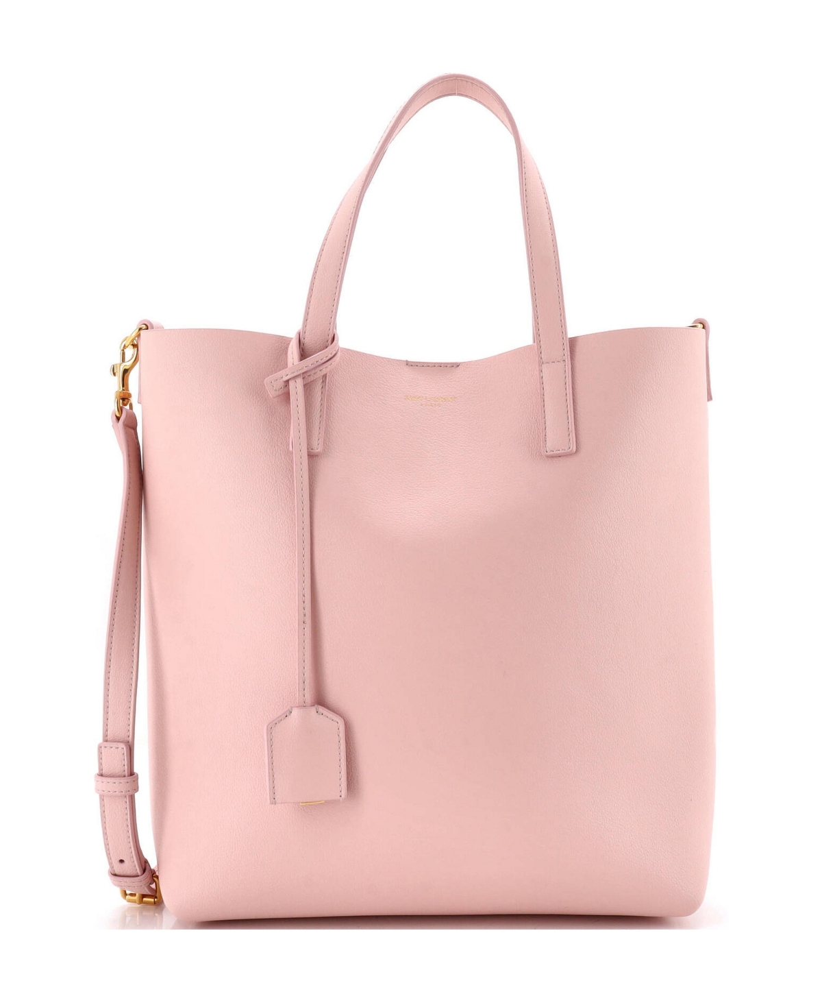Pre-Owned Saint Laurent Toy Shopper Tote Leather - Pink