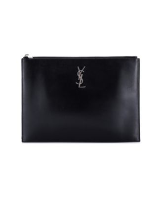 Medium Classic Monogram Zip Pouch Leather