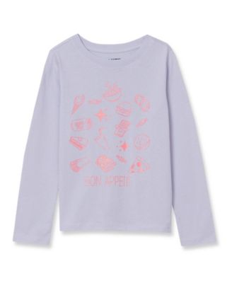 Big Girls Plus Long Sleeve Graphic Tee