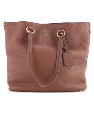 Large Side Zip Shopper Tote Vitello Daino