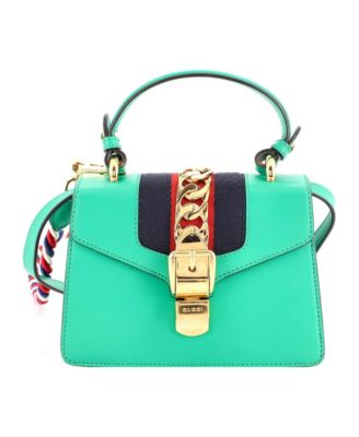 Mini Sylvie Top Handle Bag Leather