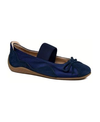 Marion Suede Bow Flats