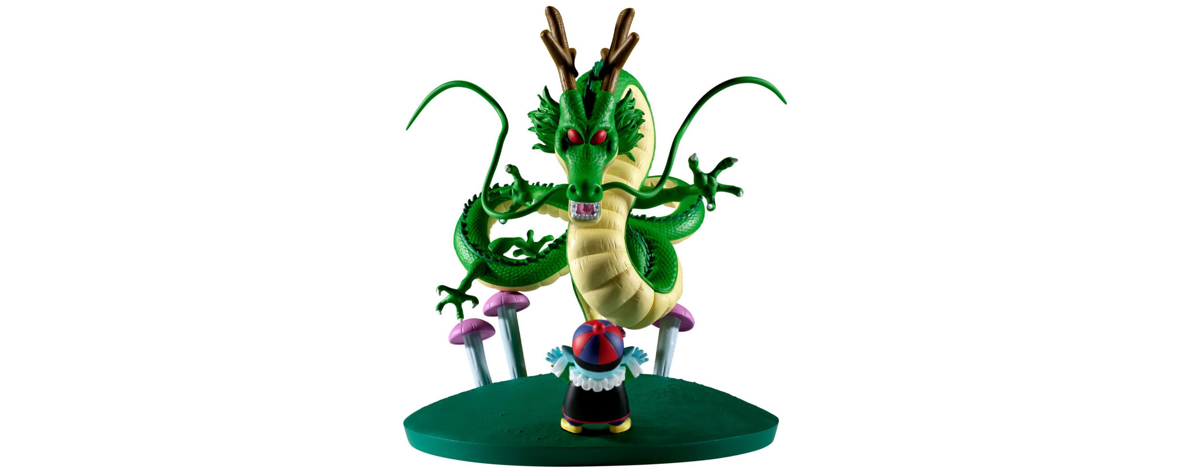 Banpresto Dragon Ball Shenron History Box Glowing Eyes 4.1" Statue, 14 Years & Up