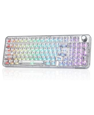 X98 Wireless Mechanical Hot-Swappable Keyboard, Compatible with QMK/VIA