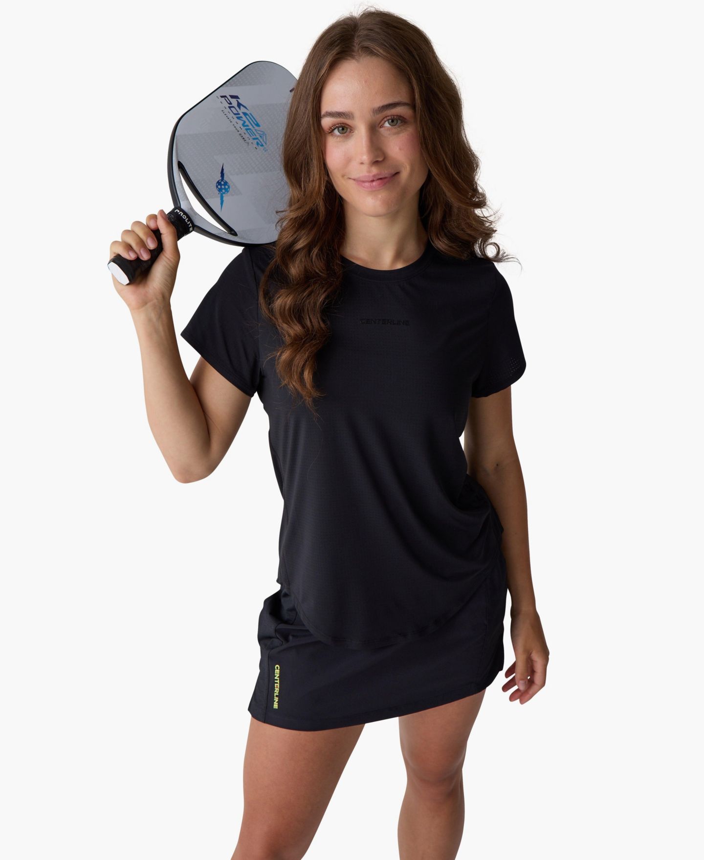 Женская футболка Centerline Athletics AirLite, цвет: Чёрный — фото 1
