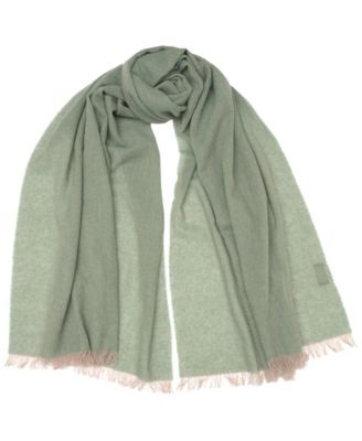St. Moritz Cashmere Gauze-Weave Blanket Scarf