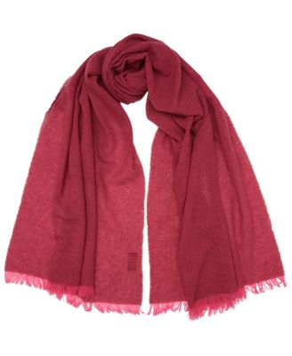 St. Moritz Cashmere Gauze-Weave Blanket Scarf