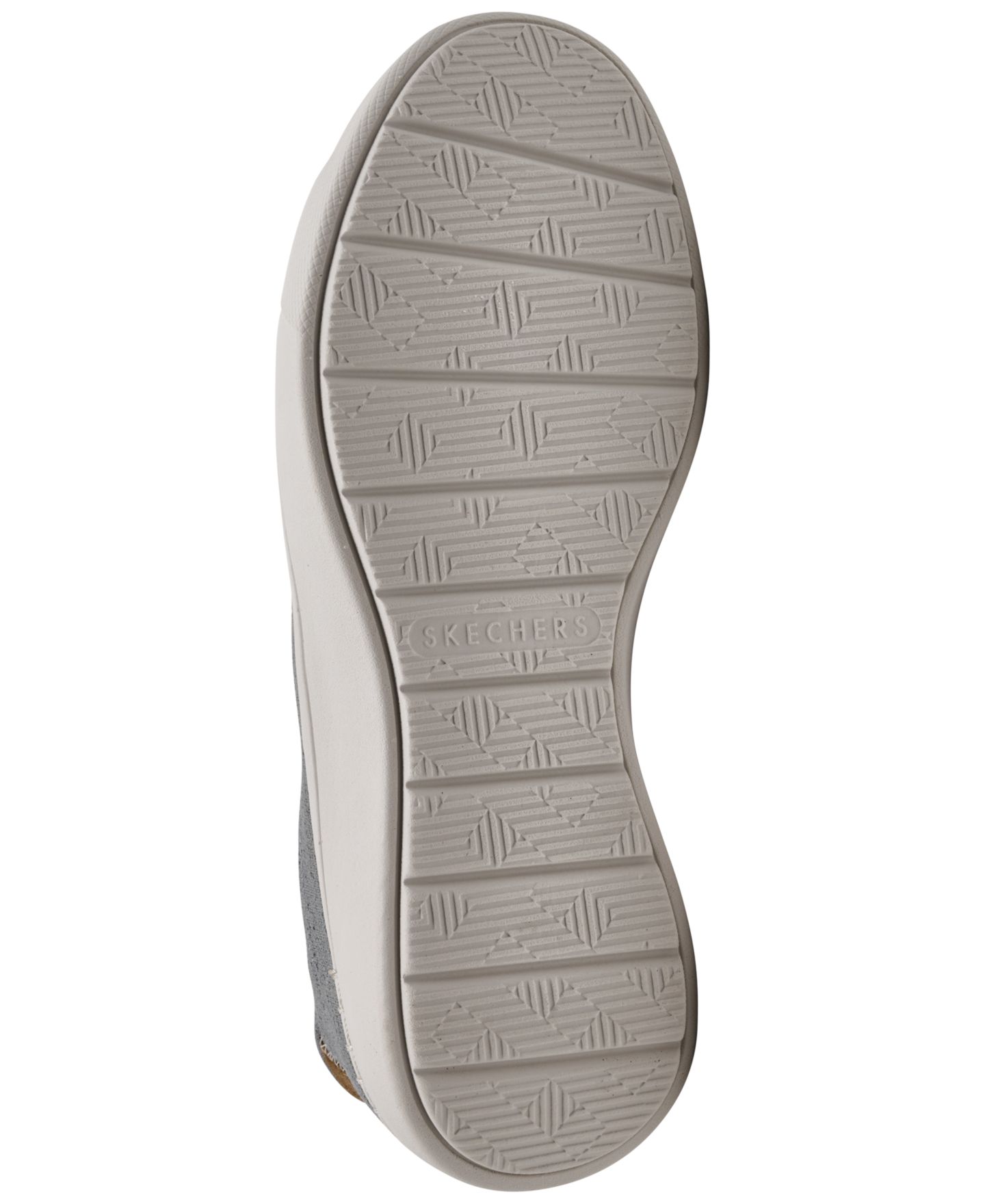 Женские кроссовки Skechers Slip-ins Relaxed Fit: Geneva - Posh Ease Slip-On Casual, цвет: Серый — фото 6