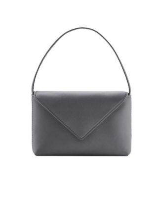 Women's Capsule Satin Envelope Flap Clutch