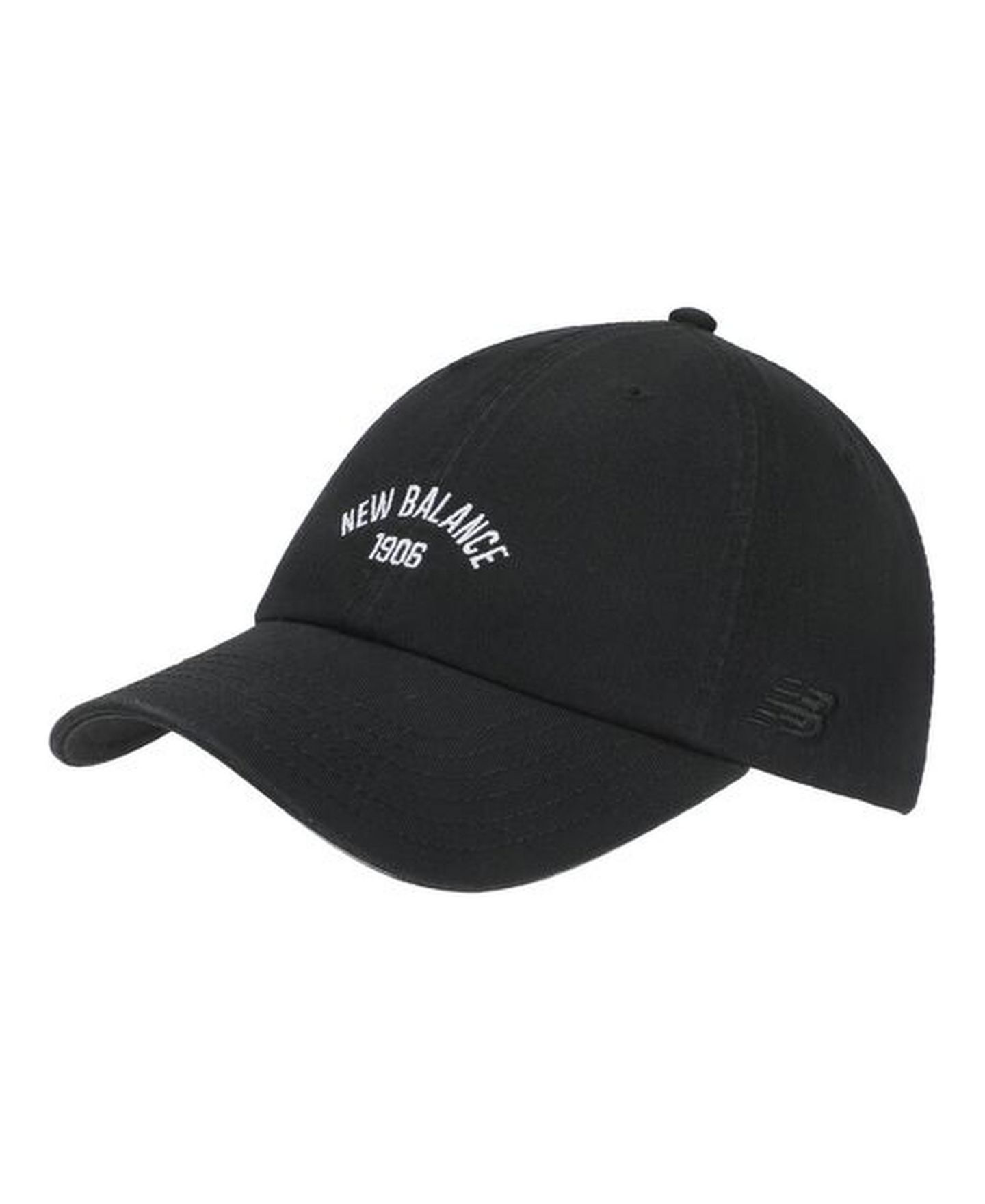 Мужская кепка New Balance 6-Panel Low-Profile 1906 Graphic, цвет: Чёрный — фото 1