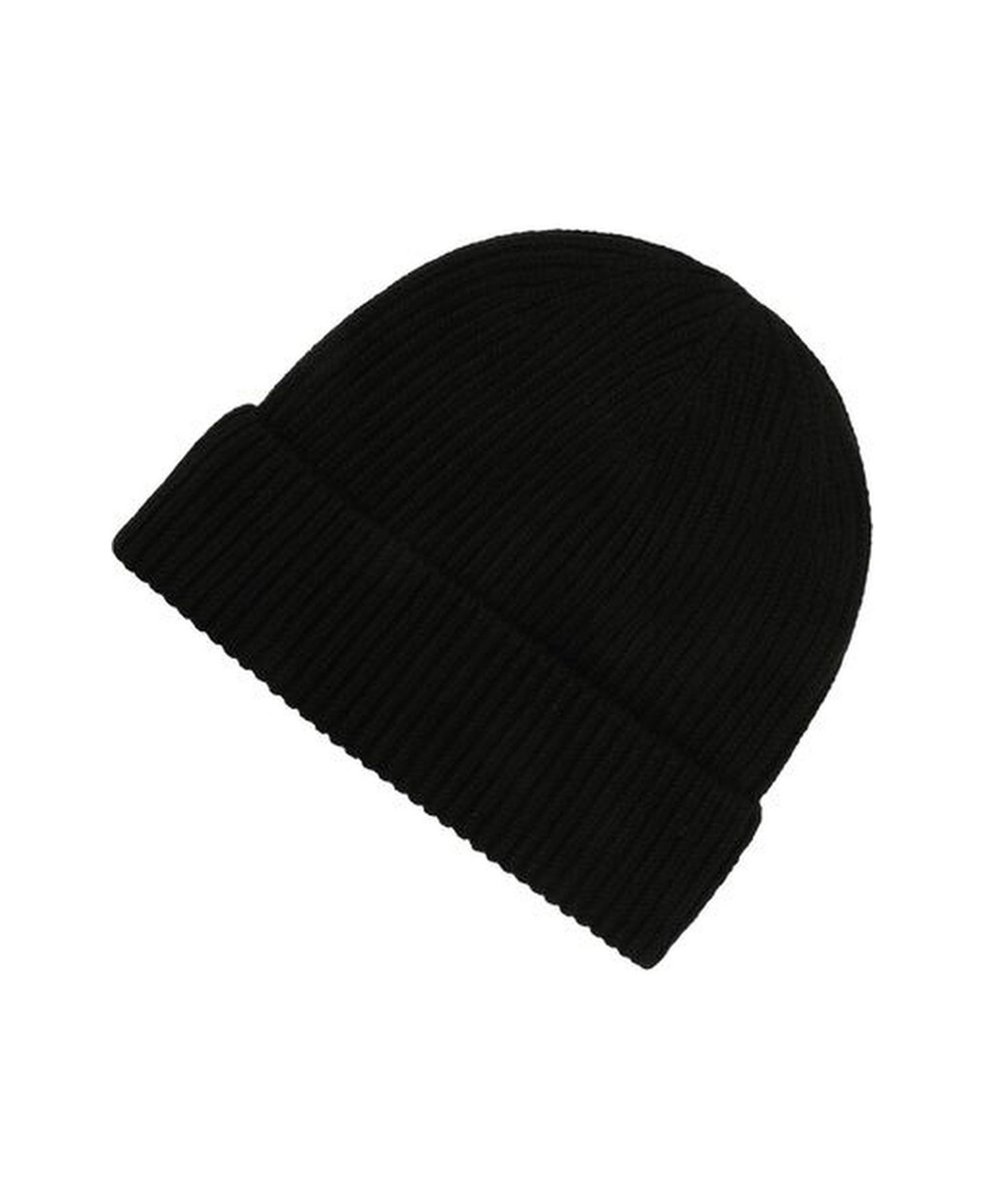 Мужская шапка New Balance Chunky-Rib-Knit Cuffed Watchman, цвет: Чёрный — фото 3