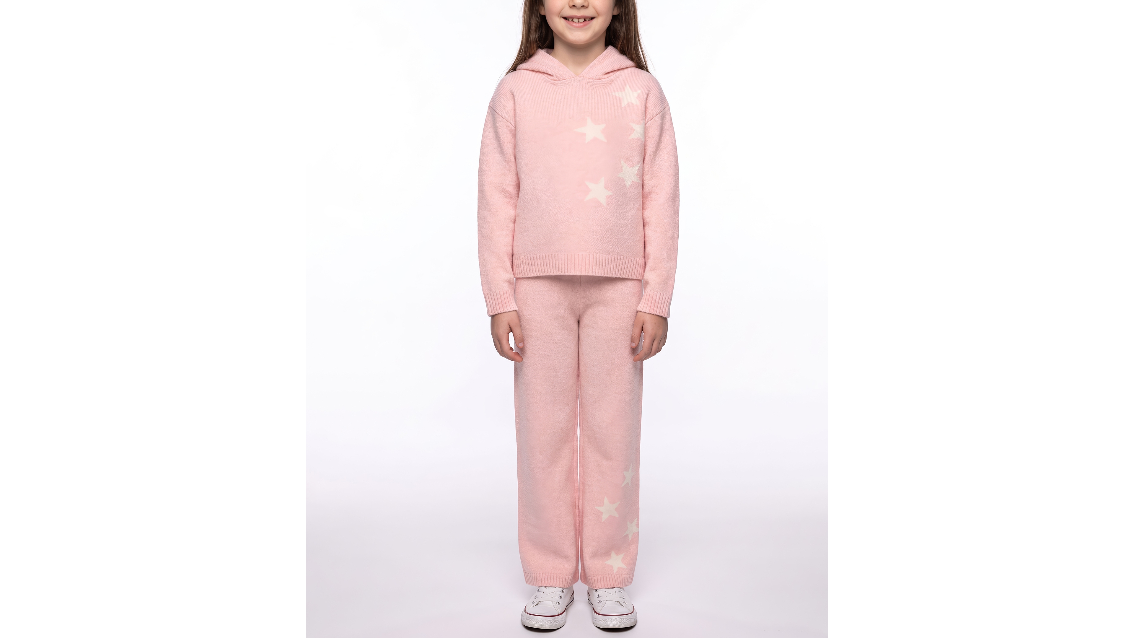 CeCe Girls' 4-16 Star-Print Wide-Leg Pants