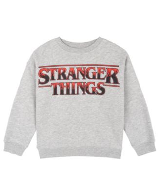 Girls' 4-16 Fleece Drop-Shoulder Pullover Sweatshirt