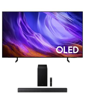 QN65S85HA 65" OLED 4K UHD Smart TV with Soundbar and Subwoofer