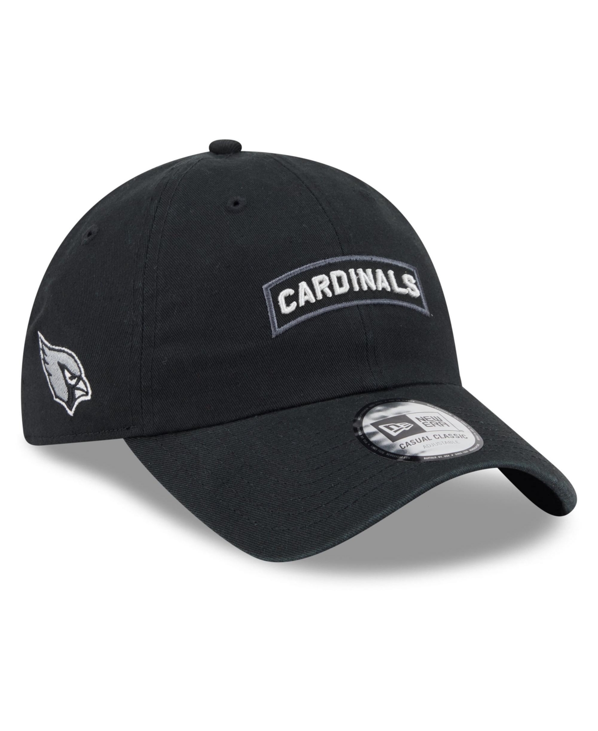 New Era Men's Black Arizona Cardinals 2026 Salute To Service Casual Classic Adjustable Hat - Black