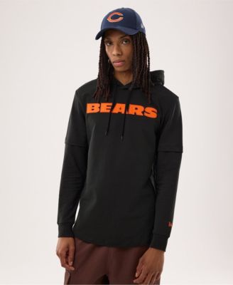 Men's Black Chicago Bears Functional Fandom Twofer Hoodie