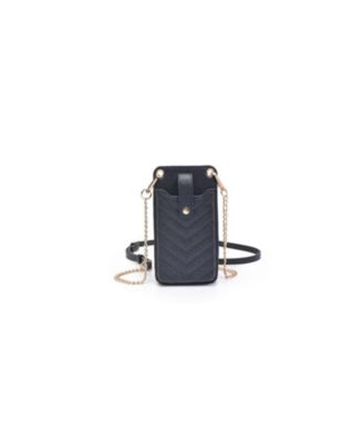 Claire Chevron Stitch Cell Phone Crossbody
