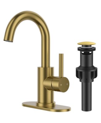 Bathroom Faucet 1 Hole Single Handle Sink