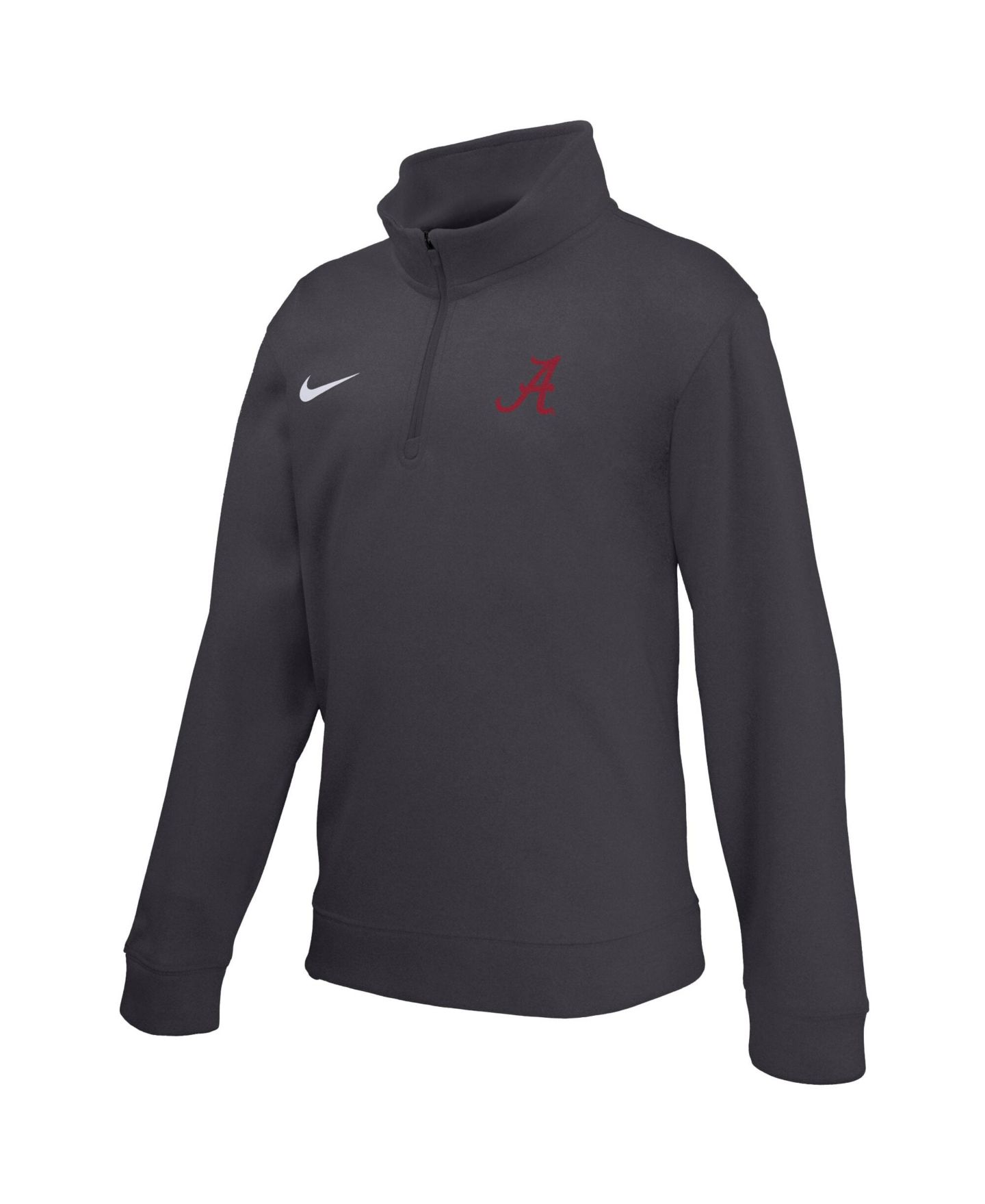 Детский свитер Nike Anthracite Alabama Crimson Tide Therma-FIT Quarter-Zip Pullover — фото 3