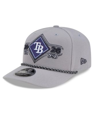 Men's Gray Tampa Bay Rays 2026 American League Division Series Champions Locker Room 9SEVENTY Adjustable Hat