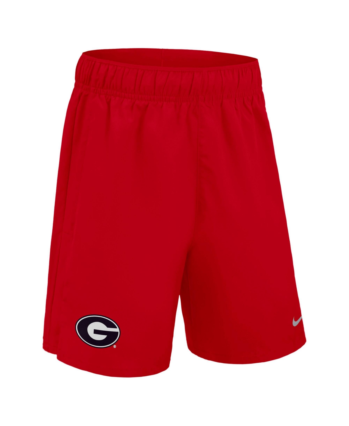 Nike Big Boys' and Girls' Red Georgia Bulldogs Challenger Dri-fit Shorts - Red