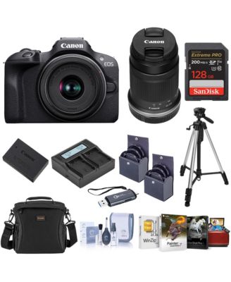 EOS R100 4K 24.1MP APS-C Wi-Fi Mirrorless Camera