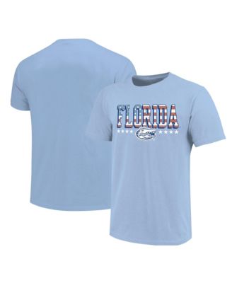 Big Boys' and Girls' Light Blue Florida Gators Americana Flag T-Shirt
