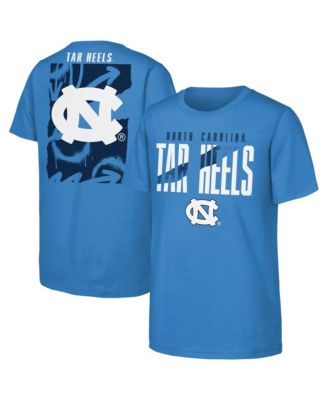 Big Boys' and Girls' Carolina Blue North Carolina Tar Heels Cut Through T-Shirt