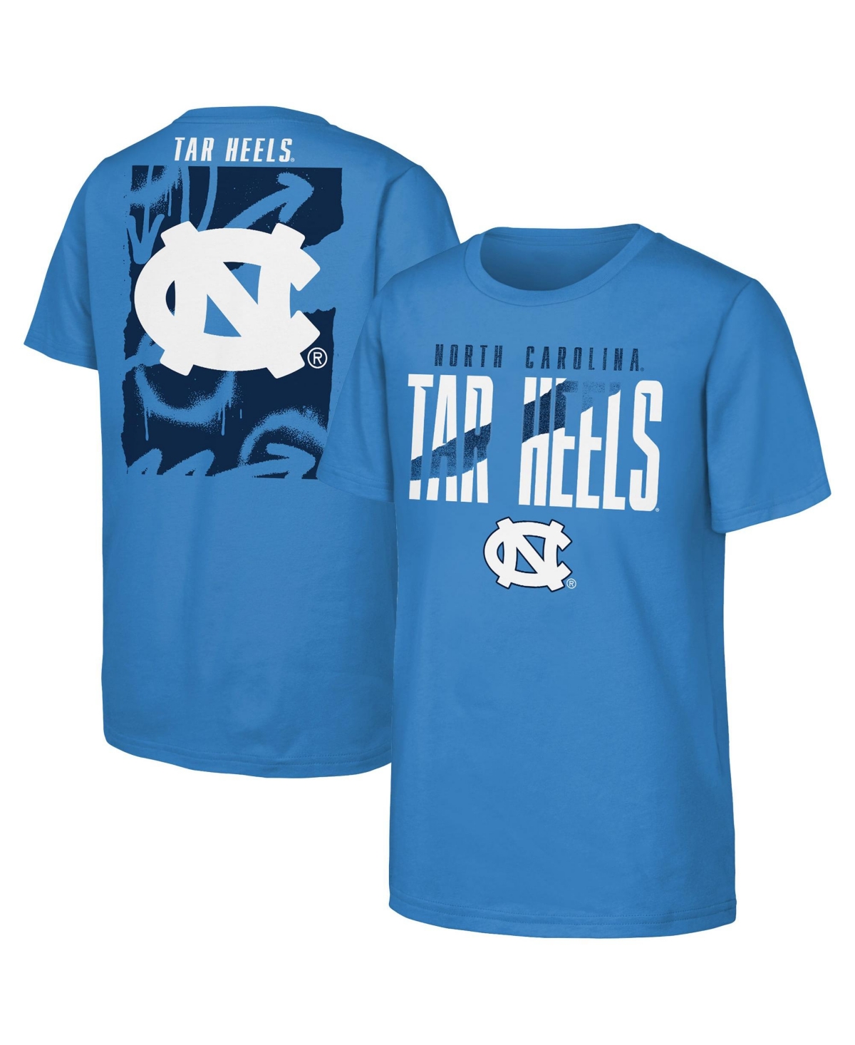 Outerstuff Big Boys' and Girls' Carolina Blue North Carolina Tar Heels Cut Through T-Shirt - Carolina Blue
