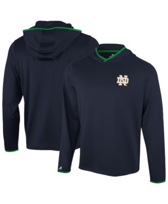 Men's Navy Notre Dame Fighting Irish Brink Color Pop Long-Sleeves Hoodie T-Shirt