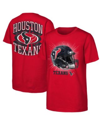 Big Boys' and Girls' Red Houston Texans Winning Mentality T-Shirt