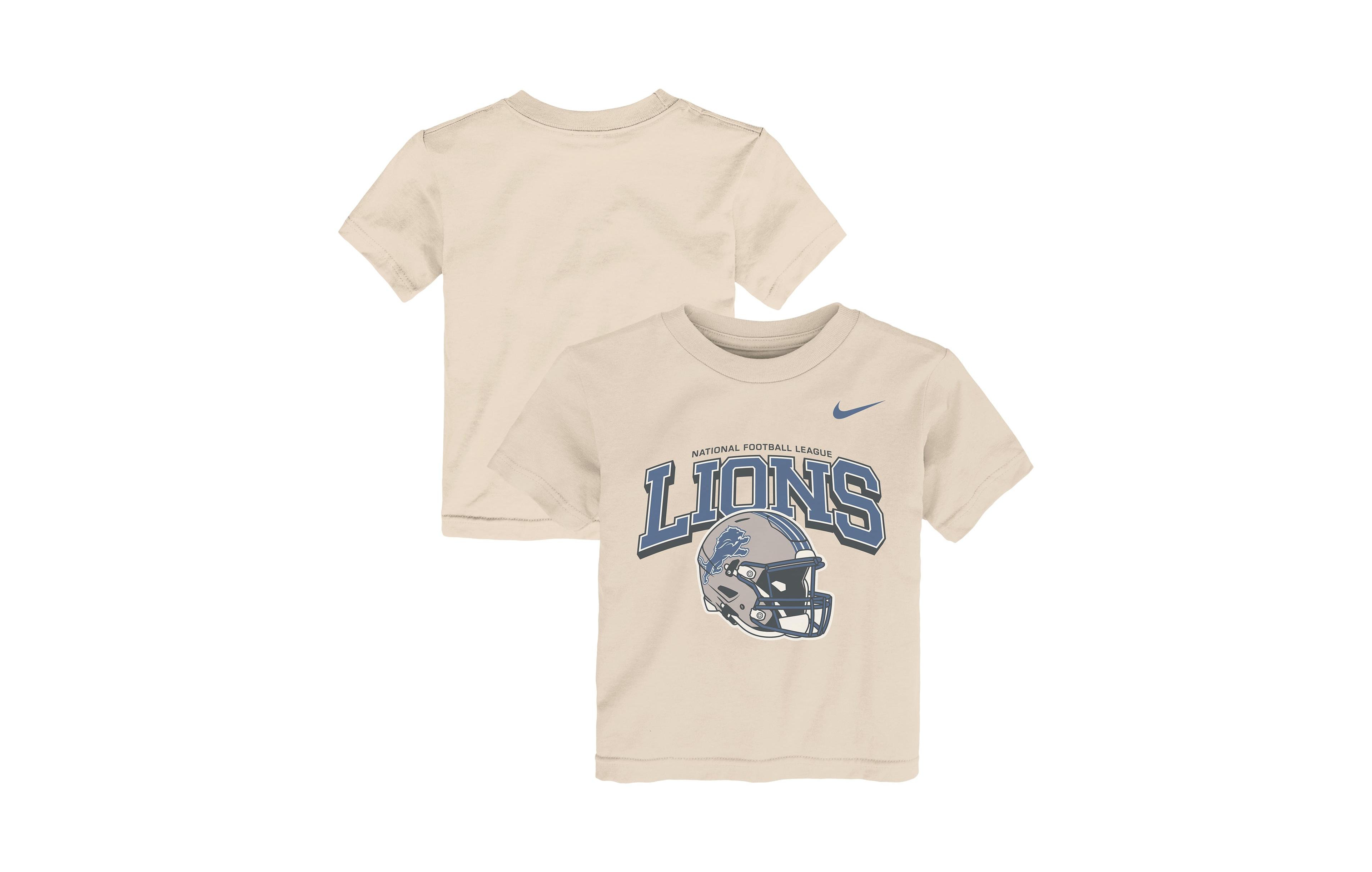 Nike Toddler Natural Detroit Lions Easy Lane T-Shirt