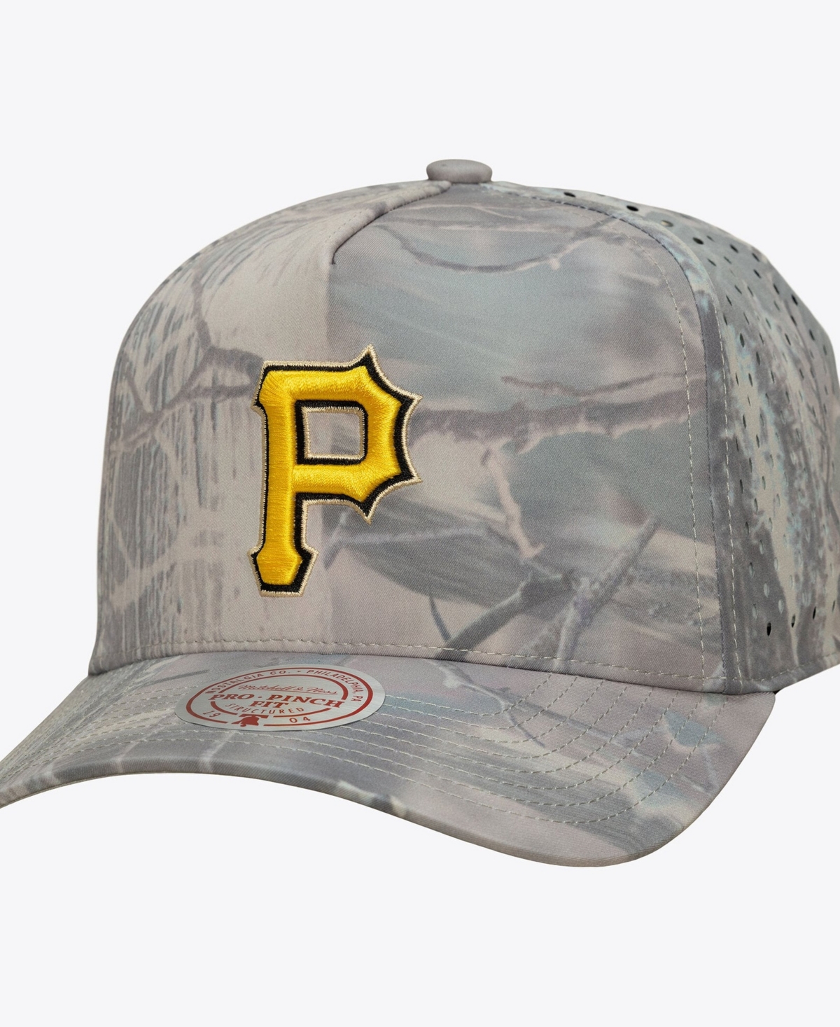 Mitchell & Ness Men's Camo Pittsburgh Pirates Perfect Pro Pinch Adjustable Hat - Camo