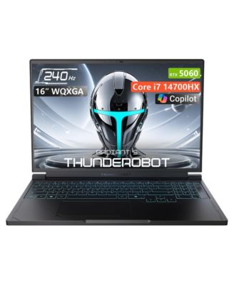 Radiant S 16 RTX 5060 Gaming Laptop, 16" WQXGA 240Hz 2.5K, Intel Core i7-14700HX, 64GB DDR5 RAMM, 1TB SSD, Wi-Fi 6, Windows 11 Home, Black